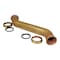 Everflow Double Offset for Tubular Drain Applications, 17GA Brass 1-1/2"x12" 42212 - alternate 5